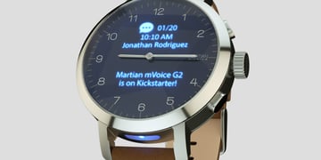 Martian's mVoice G2 adds a smart display under its analog face