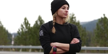 Scosche Rhythm24 armband measures heart rate on land and in the water