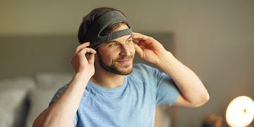 Philips' SmartSleep headband will play soft tones to help improve your sleep