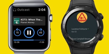 The best podcast apps for Apple Watch and Android Wear