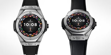 Hublot's first smartwatch is called the Big Bang Referee 2018 FIFA World Cup Russia