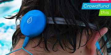 Waterfi's Swimcast lets you wirelessly stream your music underwater