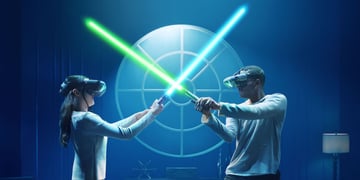 You can now lightsaber battle your friends in Lenovo and Disney's Jedi Challenges
