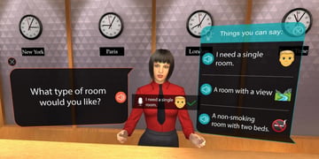 Week 9: Husain's VR diary – Learning a new language in VR