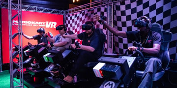 We played Mario Kart VR and it was as awesome as that sounds