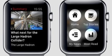 And finally: BBC experiments with speed reading news on smartwatches