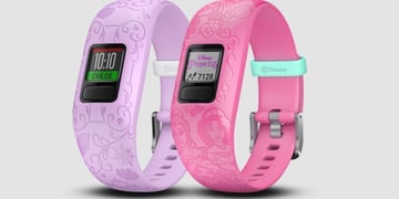 Garmin Vivofit jr 2 kids fitness tracker dresses up like a Disney Princess