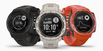Garmin Instinct is a military grade watch built for the outdoors