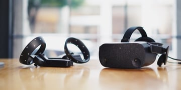 HP's new Reverb VR headset has a lightweight design and high resolution