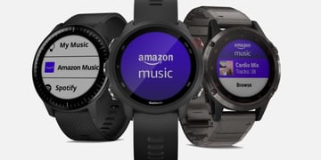 Garmin watches will now play nice with Amazon Music