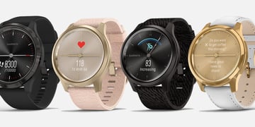 Garmin Vivomove Luxe is a hybrid that features dual displays