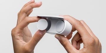 Microsoft Surface Earbuds will let you talk to Office and control Spotify