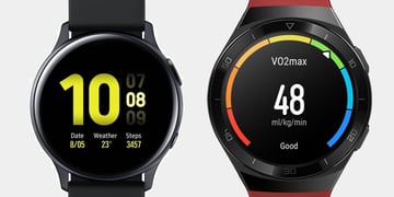 Huawei Watch GT 2e v Samsung Galaxy Watch Active 2