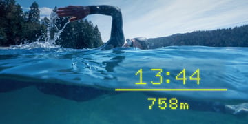 Form AR swim goggles hook up with Apple Watch and Garmin for open water tracking