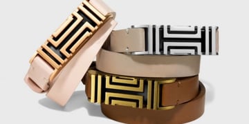 Tory Burch Fret bracelet is a gorgeous Fitbit accessory