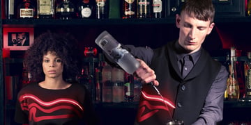 W London debuts music reactive uniforms with Glofaster tech