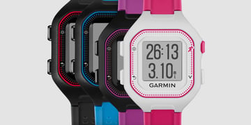 Garmin Forerunner 25 is an entry level running watch with smartwatch skills