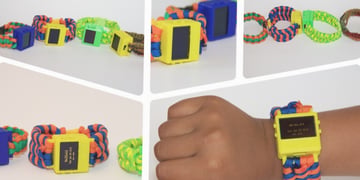 8-year-old kid knocks up 3D printed smartwatch