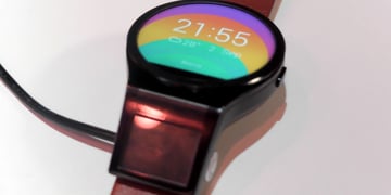 This is Lenovo's mad Magic View smartwatch prototype