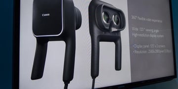 Canon unveils VR headset