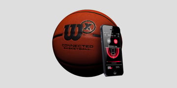 Wilson X smart basketball helps you shoot some b-ball outside of the school