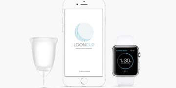The Looncup tracks your periods and keeps everything down there tickety-boo