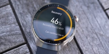 huawei watch showing recovery score