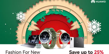 Find the perfect gift with Huawei’s Christmas sales bonanza