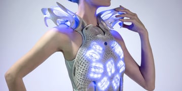 Insane new 3D printed smart dress uses Intel tech to track your mood
