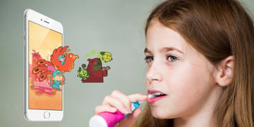 Playbrush makes tooth brushing a game