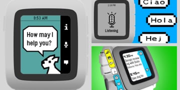Snowy brings Siri-like assistance to Pebble Time smartwatches